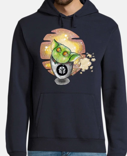 Sudadera Hombre, jersey con capucha, azul marino
