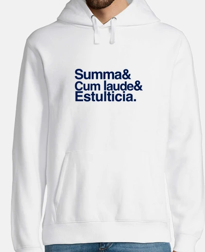 Sudadera Hombre, jersey con capucha, blanco