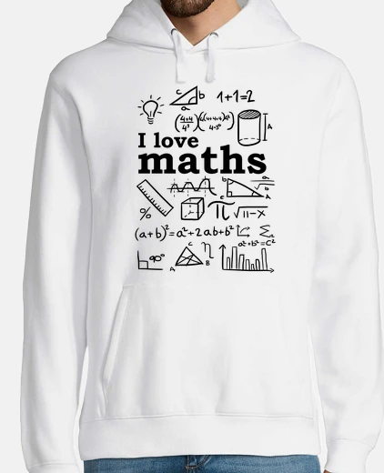 Sudadera Hombre, jersey con capucha, blanco