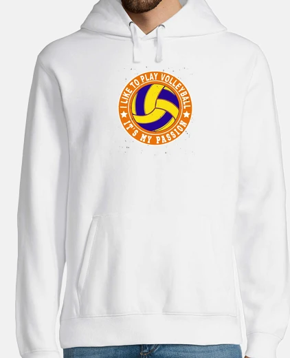 Sudadera Hombre, jersey con capucha, blanco