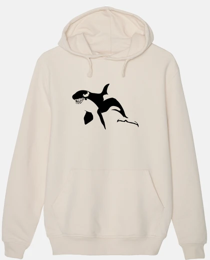 Sudadera Hombre, jersey con capucha, blanco