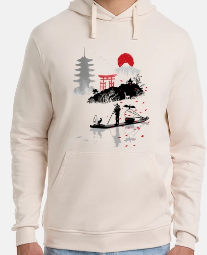 Sudadera Hombre, jersey con capucha, blanco