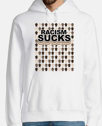 Sudadera Hombre, jersey con capucha, blanco