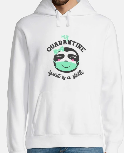 Sudadera Hombre, jersey con capucha, blanco