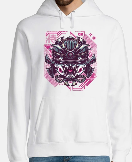 Sudadera Hombre, jersey con capucha, blanco
