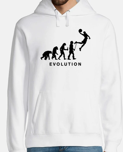 Sudadera Hombre, jersey con capucha, blanco