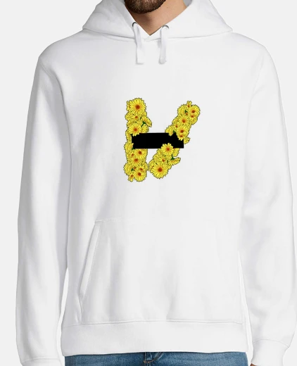 Sudadera Hombre, jersey con capucha, blanco