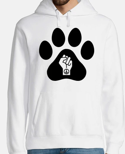 Sudadera Hombre, jersey con capucha, blanco