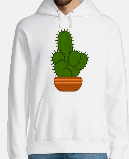 Sudadera Hombre, jersey con capucha, blanco