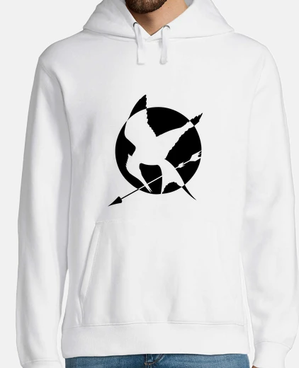 Sudadera Hombre, jersey con capucha, blanco