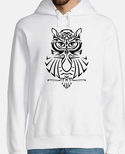 Sudadera Hombre, jersey con capucha, blanco