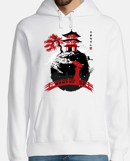 Sudadera Hombre, jersey con capucha, blanco