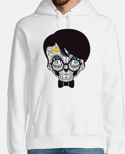 Sudadera Hombre, jersey con capucha, blanco
