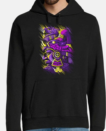 Sudadera Hombre, jersey con capucha, negro