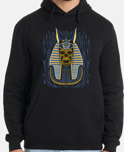 Sudadera Hombre, jersey con capucha, negro