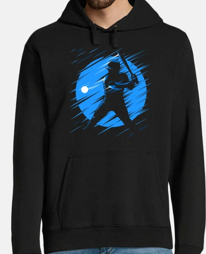 Sudadera Hombre, jersey con capucha, negro