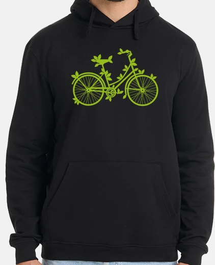 Sudadera Hombre, jersey con capucha, negro
