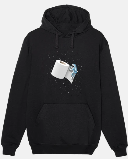 Sudadera Hombre, jersey con capucha, negro