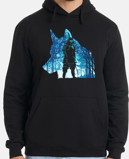 Sudadera Hombre, jersey con capucha, negro