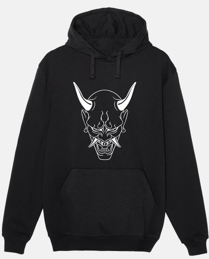 Sudadera Hombre, jersey con capucha, negro