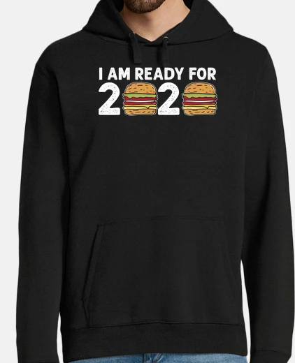 Sudadera Hombre, jersey con capucha, negro