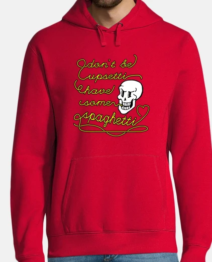 Sudadera Hombre, jersey con capucha, rojo