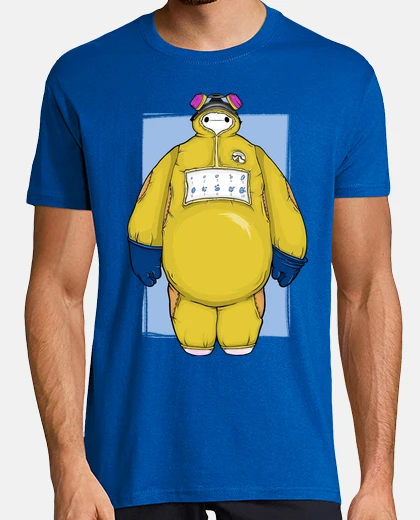 Camiseta Hombre, manga corta, azul royal, calidad extra