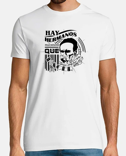 Camiseta Hombre, manga corta, blanco, calidad extra
