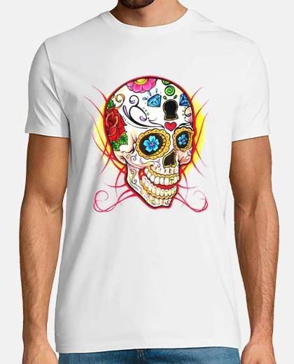 Camiseta Hombre, manga corta, blanco, calidad extra