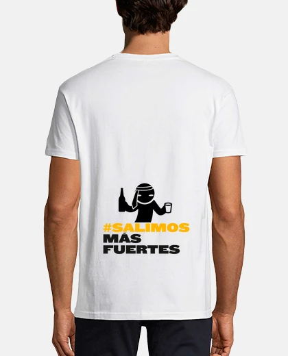 Playera Hombre, manga corta, blanco, calidad extra