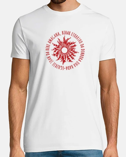 Camiseta Hombre, manga corta, blanco, calidad extra