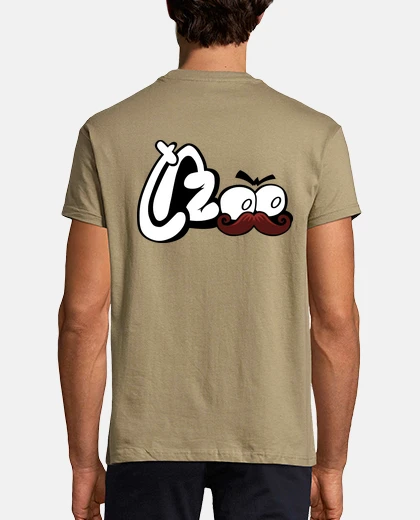 Camiseta Hombre, manga corta, caqui, Tazoo Movember
