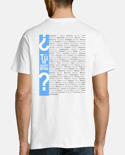 Camiseta Hombre, manga corta cuello pico largo, blanco