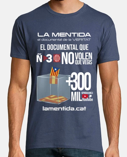 Camiseta Hombre, manga corta, denim, calidad extra