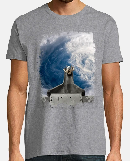 Camiseta Hombre, manga corta, gris vigoré, calidad extra