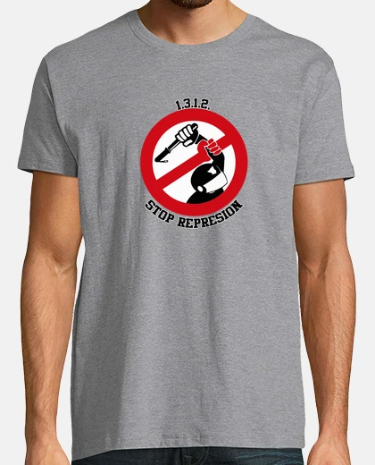 Camiseta Hombre, manga corta, gris vigoré, calidad extra