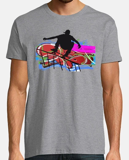 Camiseta Hombre, manga corta, gris vigoré, calidad extra