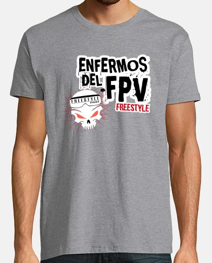 Camiseta Hombre, manga corta, gris vigoré, calidad extra