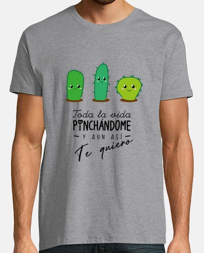 Camiseta Hombre, manga corta, gris vigoré, calidad extra