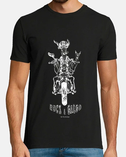 Hombre, manga corta, negra, calidad extra