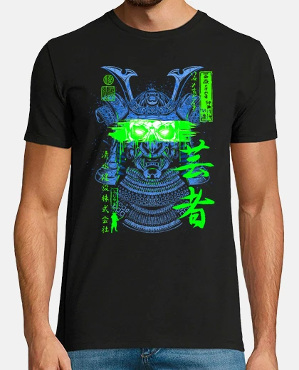 Camiseta Hombre, manga corta, negra, calidad extra