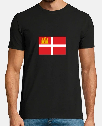 Camiseta Hombre, manga corta, negra, calidad extra