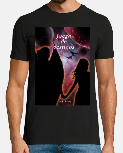 Camiseta Hombre, manga corta, negra, calidad extra