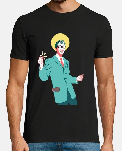 Camiseta Hombre, manga corta, negra, calidad extra