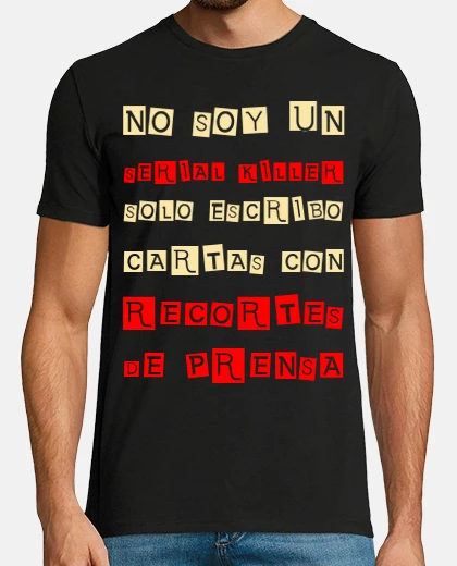 Hombre, manga corta, negra, calidad extra