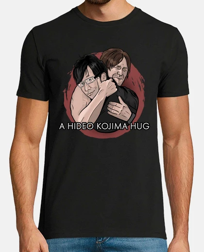 Camiseta Hombre, manga corta, negra, calidad extra