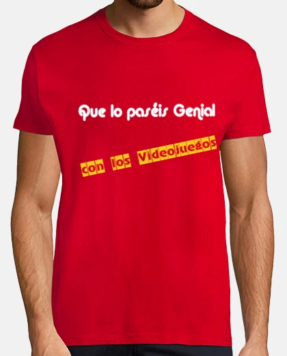 Camiseta Hombre, manga corta, rojo, calidad extra