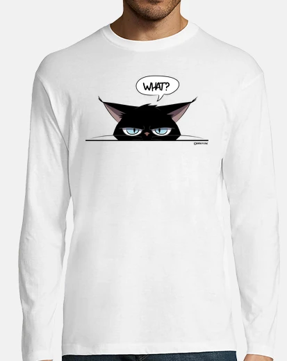 Playera Hombre, manga larga, blanco