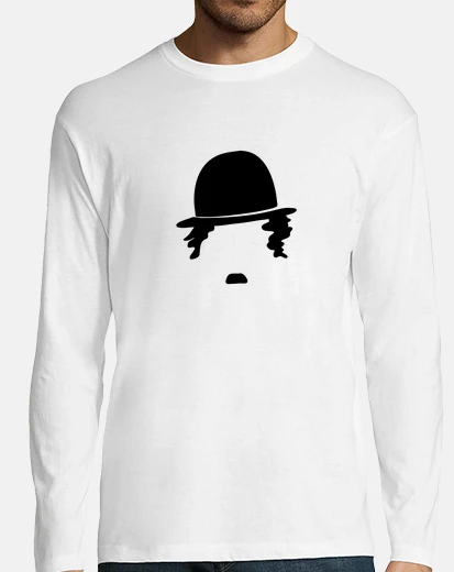 Camiseta Hombre, manga larga, blanco