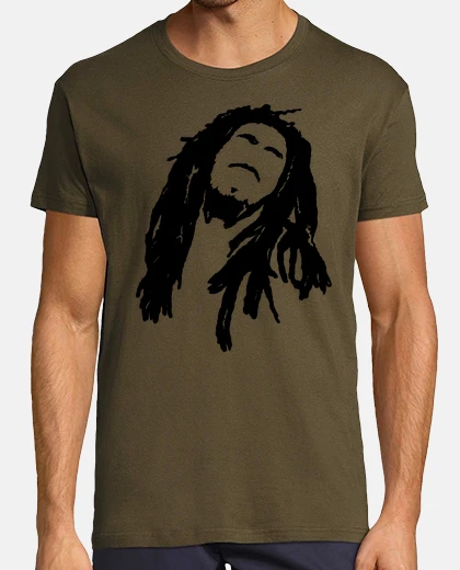 Camiseta hombre rasta